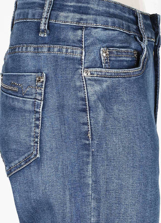 art. 1546 Obiettivo blu jeans donna elasticizato vestibilità regolare regular fit jeans donna L'Orchidea - Siderno, Commerciovirtuoso.it