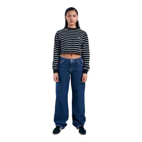 DRDENIM jeans dr.denim hill - pebble dark retro da donna