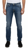 Jeans Uomo PT05 Slavato 5 Tasche - Denim Stretch Blu Chiaro Italiano MC12