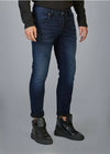 Jeans Uomo Datch Slim Fit Jeans Casual Blu Scuro in Cotone Moda/Uomo/Abbigliamento/Jeans Sportast - Cimego, Commerciovirtuoso.it