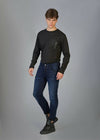 Jeans Uomo Datch Slim Fit Jeans Casual Blu Scuro in Cotone Moda/Uomo/Abbigliamento/Jeans Sportast - Cimego, Commerciovirtuoso.it