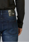 Jeans Uomo Datch Slim Fit Jeans Casual Blu Scuro in Cotone Moda/Uomo/Abbigliamento/Jeans Sportast - Cimego, Commerciovirtuoso.it