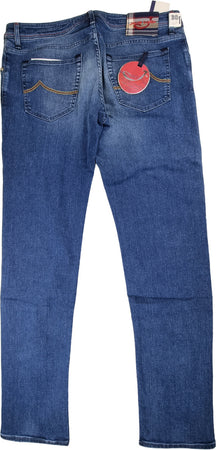 Jeans uomo Jacob Cohen - 5 tasche indaco naturale