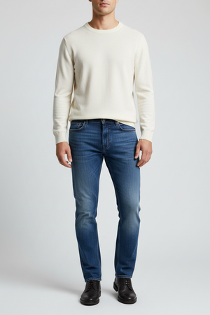 Jeans uomo Jacob Cohen - 5 tasche indaco naturale