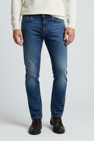 Jeans uomo Jacob Cohen - 5 tasche indaco naturale