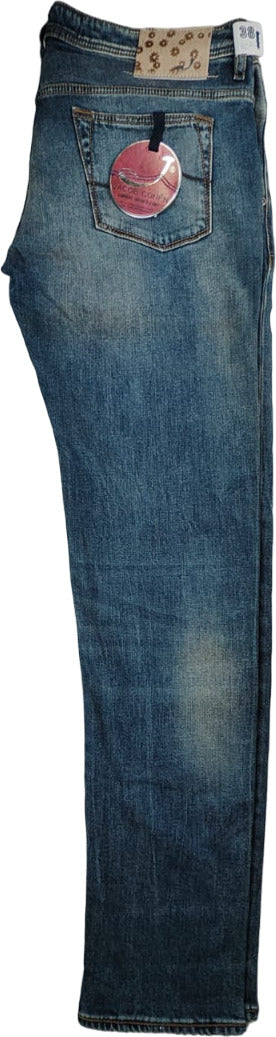 Jeans uomo Jacob Cohen - 5 tasche slavato