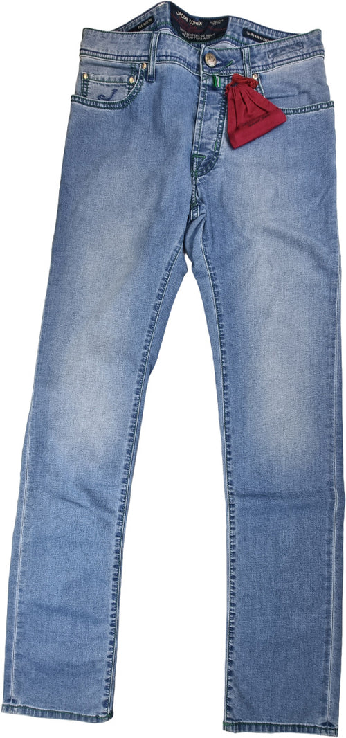 Jeans uomo Jacob Cohen - J688 5 tasche denim slavato