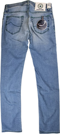 Jeans uomo Jacob Cohen - J688 5 tasche denim slavato