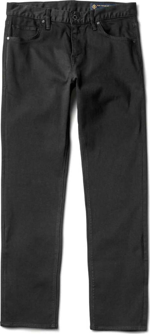 Jeans Uomo Roark Hwy 133 Slim Fit Broken Twill Jean Neri Con Tasche Moda/Uomo/Abbigliamento/Jeans Snotshop - Roma, Commerciovirtuoso.it