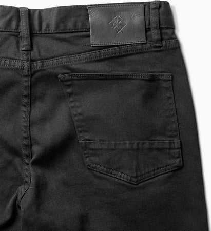 Jeans Uomo Roark Hwy 133 Slim Fit Broken Twill Jean Neri Con Tasche Moda/Uomo/Abbigliamento/Jeans Snotshop - Roma, Commerciovirtuoso.it