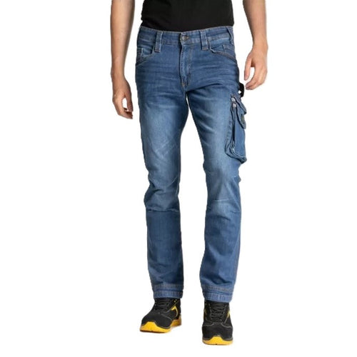 Jeans da Lavoro JOB Multitasche Stretch Fibreflex Rica Lewis