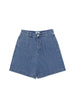 OBEY Jeans Corto Donna W Eli Pleated Short Light Indigo da donna