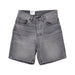 CARHARTT WIP Jeans Corto Uomo Newel Short Black Light Used Wash da uomo