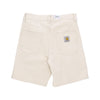 CARHARTT WIP Jeans Corto Uomo Newel Short Natural Stone Washed da uomo