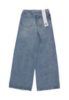 AMISH Jeans Donna Roll Up Denim da donna
