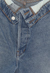 AMISH Jeans Donna Roll Up Denim da donna