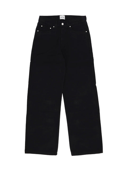 ARTE Jeans Uomo Back Pocket Graphic Pants Black da uomo