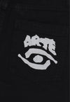 ARTE Jeans Uomo Back Pocket Graphic Pants Black da uomo