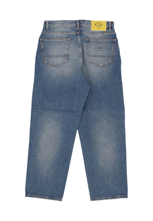 IUTER Jeans Uomo Baggy Denim Pants Medium Blue da uomo
