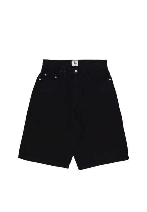 ARTE Jeans Uomo Belt Detail Shorts Black da uomo