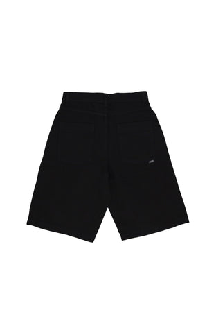 ARTE Jeans Uomo Belt Detail Shorts Black da uomo