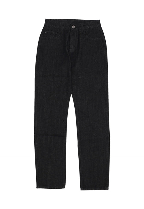 DOLLY NOIRE Jeans Uomo Denim 5 Pockets Pants Black da uomo