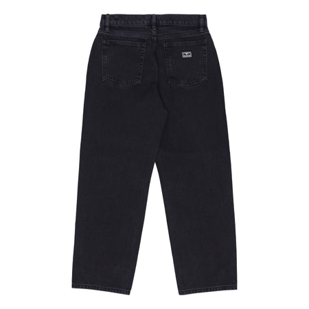 OBEY Jeans Uomo Hardwork Denim Faded Black da uomo