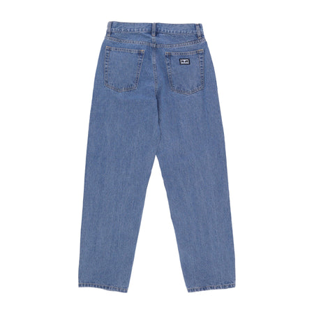 OBEY Jeans Uomo Hardwork Denim Light Indigo da uomo