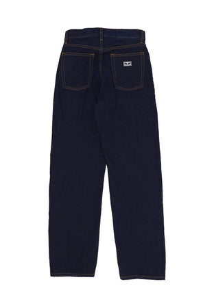 OBEY Jeans Uomo Hardwork Denim Rinse Indigo da uomo