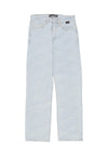 IUTER Jeans Uomo Jacquard Loose Denim Light Blue da uomo