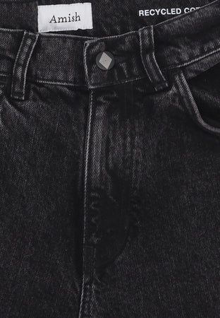 AMISH Jeans Uomo James Denim Black da uomo