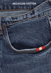 AMISH Jeans Uomo Jeremiah Straight Denim da uomo