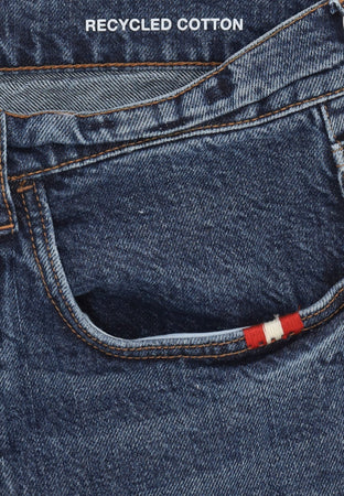 AMISH Jeans Uomo Jeremiah Straight Denim da uomo