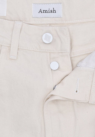 AMISH Jeans Uomo Jeremiah White da uomo