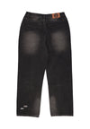 ACUPUNCTURE Jeans Uomo Loose Straight Denim Pants Dark Blue da uomo