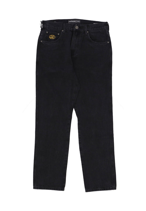 PROPAGANDA Jeans Uomo Mantis Denim Pant Black da uomo