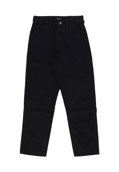 HUF Jeans Uomo Mason Pant Black da uomo