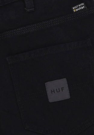 HUF Jeans Uomo Mason Pant Black da uomo