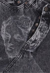 IUTER Jeans Uomo Ninph Loose Denim Pants Dark Grey da uomo