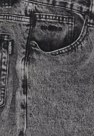 WASTED PARIS Jeans Uomo Signature Snow Casper Pants Grey da uomo