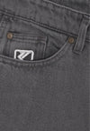 KARL KANI Jeans Uomo Small Signature Baggy 5pocket Denim Light Grey da uomo