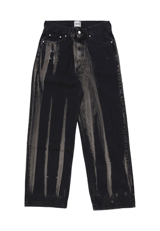 ARTE Jeans Uomo Washed Jeans Pants Black Denim da uomo