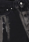 ARTE Jeans Uomo Washed Jeans Pants Black Denim da uomo