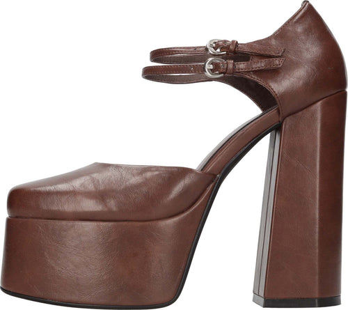 Jeffrey-Campbell-Scarpe-con-Tacco-Marrone-da-donna