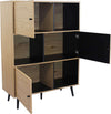 JEN---credenza-moderna-con-sei-vani-100x39,5x135-h-Marrone-Milani-Home
