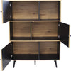JEN---credenza-moderna-con-sei-vani-100x39,5x135-h-Marrone-Milani-Home