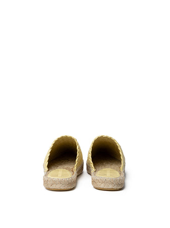 Bottega Veneta Espadrillas Lagoon con Intreccio in Giallo da donna