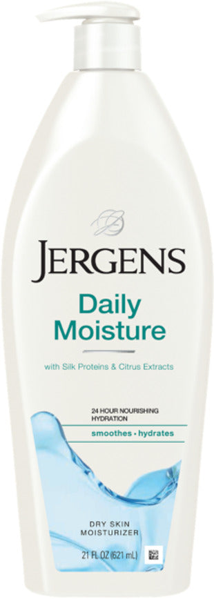Jergens Daily Moisture Dry Skin Moisturizer Loiton 783 Ml Crema Corpo Idratante per Pelle Ruvida E Secca