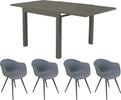 JERRI---set-tavolo-da-giardino-in-alluminio-con-4-sedie-90/180x90-Taupe-Milani-Home