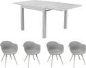JERRI---set-tavolo-da-giardino-in-alluminio-con-4-sedie-90/180x90-Tortora-Milani-Home